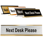 Next 2" x 8" Desk Please 2" x 8" Desk Plate