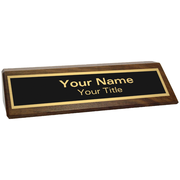 Genuine Walnut Desk Wedge | 2" x 8"