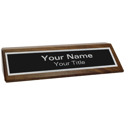 Genuine Walnut Desk Wedge | 2" x 8" - alternate view