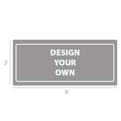 3' x 8' Custom Full Color Vinyl Banner