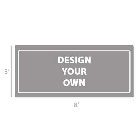 3' x 8' Custom Full Color Vinyl Banner