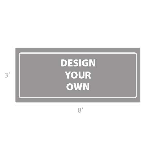 3' x 8' Custom Full Color Vinyl Banner