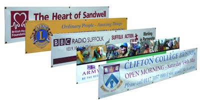 2' x 10' Custom Full Color Vinyl Banner - alternate view