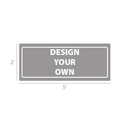 2' x 5' Custom Full Color Vinyl Banner
