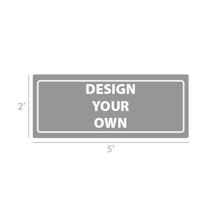 2' x 5' Custom Full Color Vinyl Banner