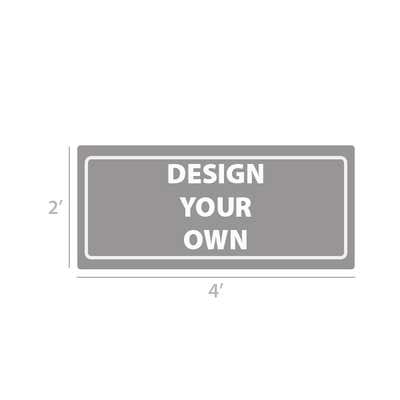 2' x 4' Custom Full Color Vinyl Banner