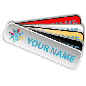 Rounded Full Color Wall Sign with Insert- 2" x 8" 
