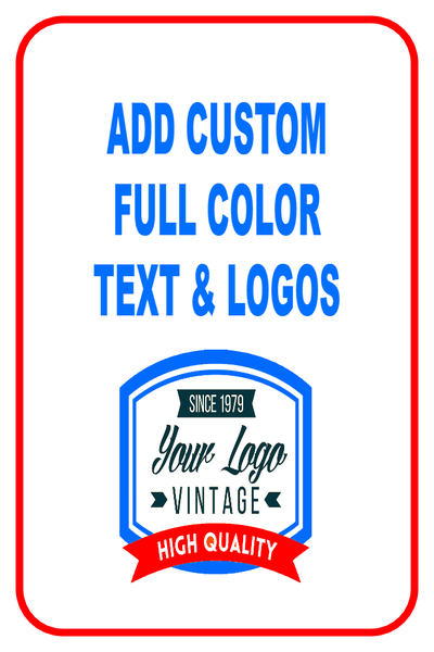 Custom Full Color Aluminum Horizontal Sign - alternate view
