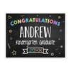 Colorful Kindergarten Graduation Yard Sign