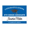 8th Grade Graduation Yard Sign