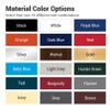 The most popular color combinations for ADA signs