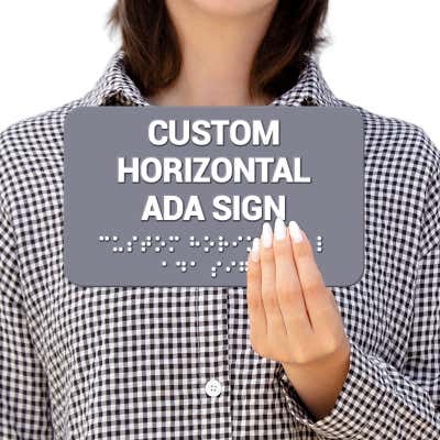 ADA Sign Horizontal