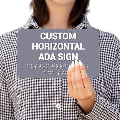 ADA Sign Horizontal