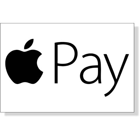 2" x 3" Apple Pay Decal
