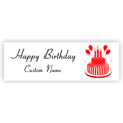 Aspire Birthday Banner | 2' x 6'
