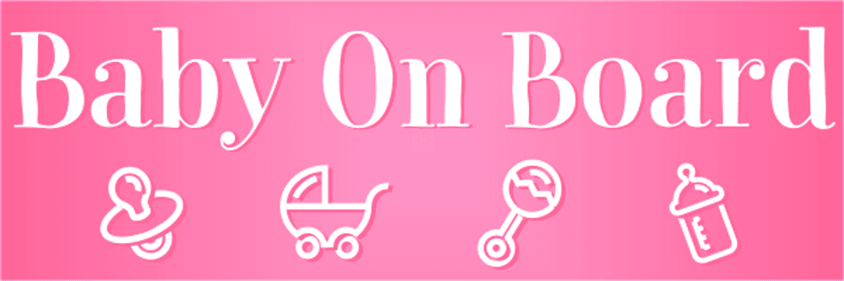 Baby Girl Bumper Sticker