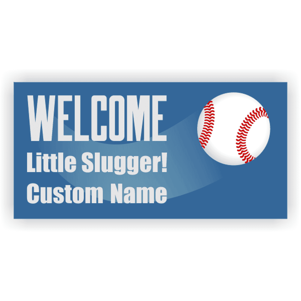 Baseball Baby Shower Banner