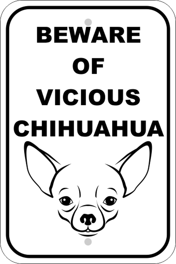 Vicous Breed Sign