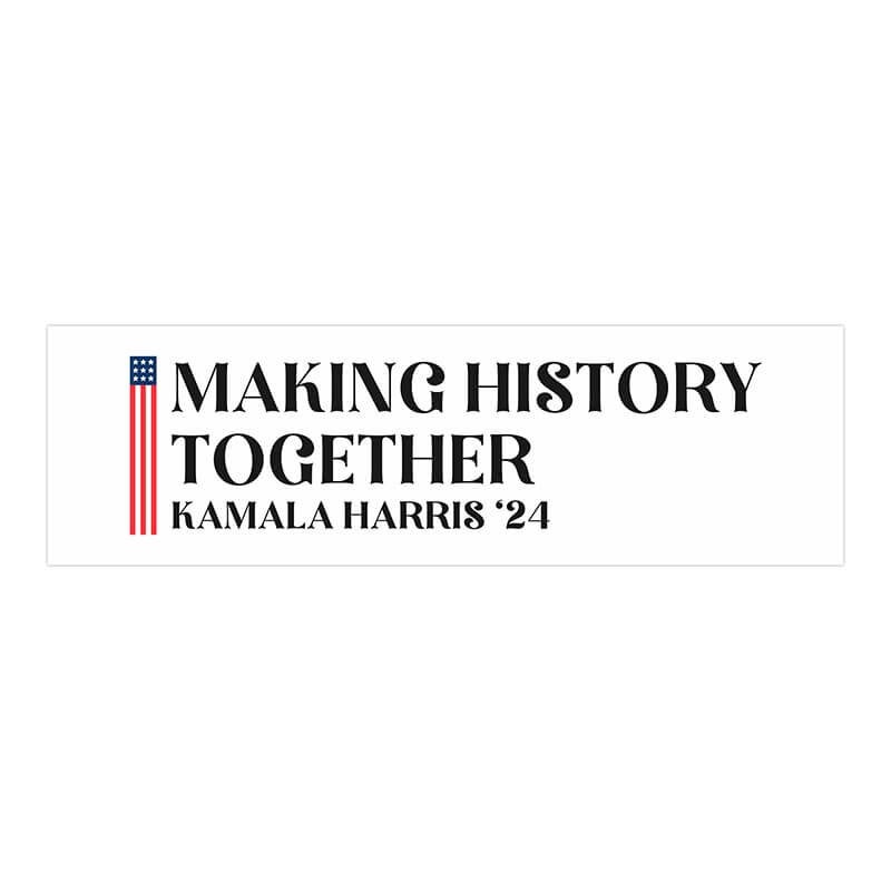 Make History Together | Harris Bumper Sticker