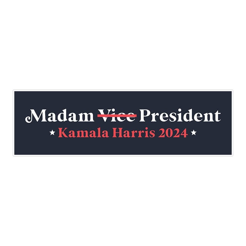 Madam President | Harris Bumper Sticker