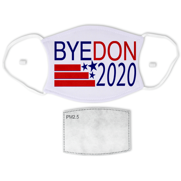 Bye Don 2020 Adult Size Face Mask