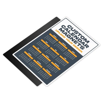 Custom Calendar Magnets — Upload Your Design - alternate view