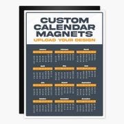 Custom Calendar Magnets — Upload Your Design
