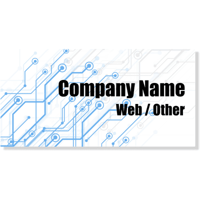 Circuit Board Magnetic Sign | Set of 2