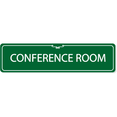 Conference Room Decorative Sign