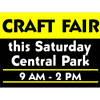 Craft Fair Sign