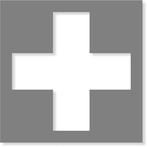 Cross Stencil | Multiple Sizes