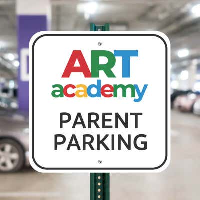Custom Aluminum Sign, Heavy-Duty, Indoor/Outdoor, Multiple Sizes - alternate view