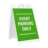 Single Event Parking Only A-frame sandwich board sign with custom text