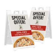 Special Offer A-Frame Sign with Custom Text