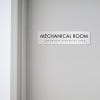 Custom ADA sign for a mechanical room