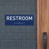Custom ADA sign for a restroom