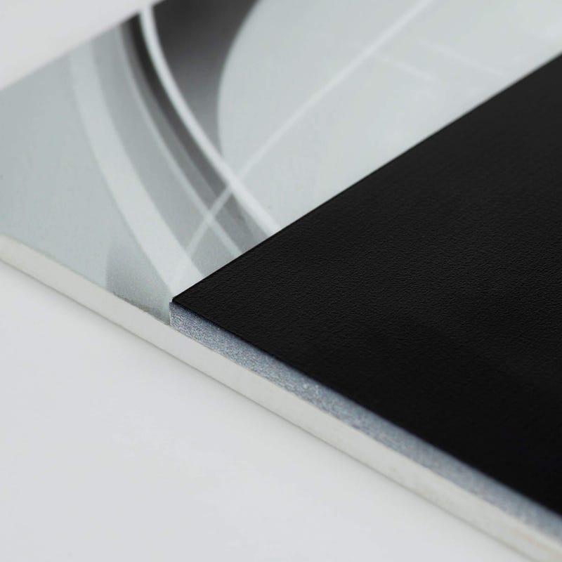 A close-up on the two layers of the ADA sign