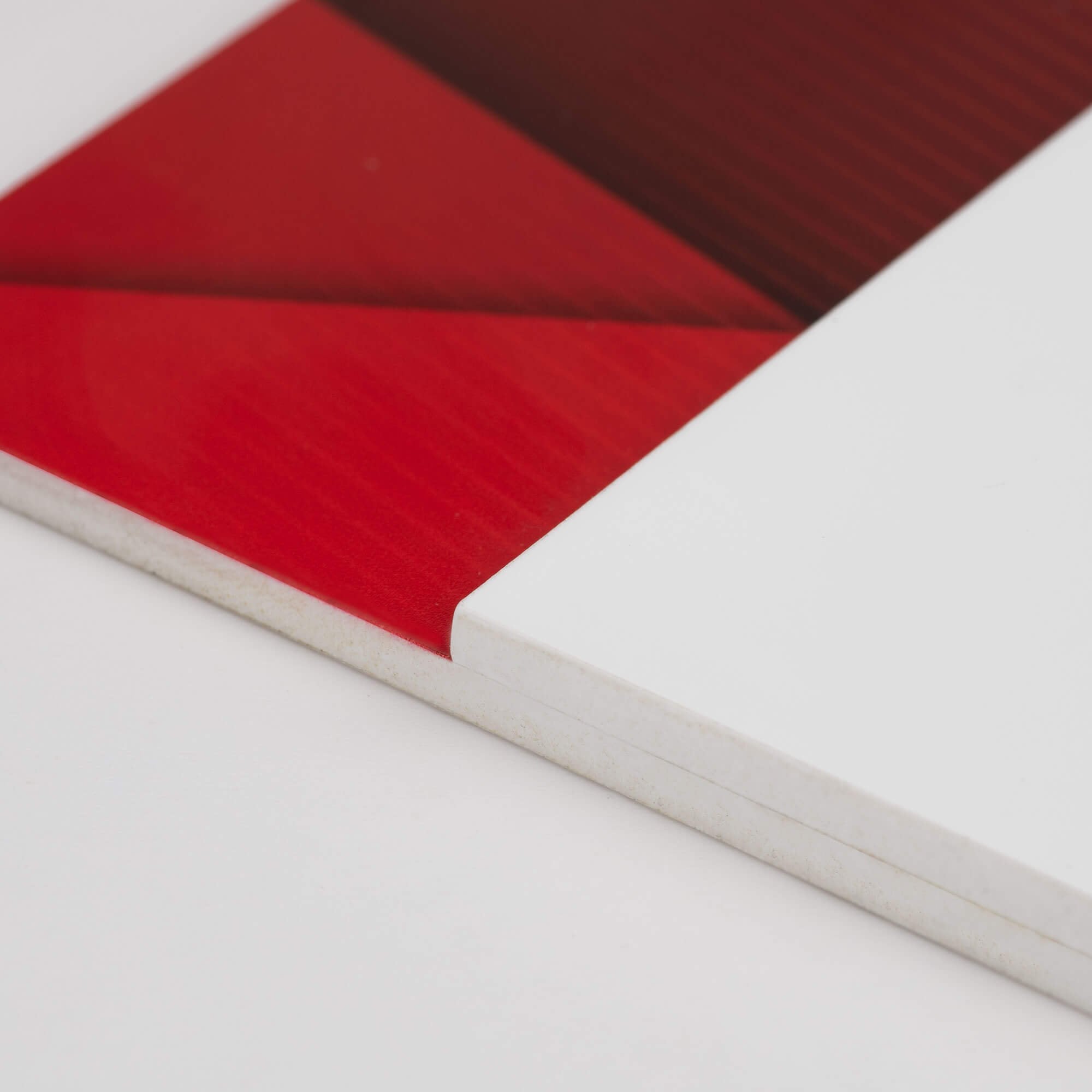 A close-up on the layers of the 2-layer horizontal ADA sign A close-up on the layers of the 2-layer horizontal ADA sign