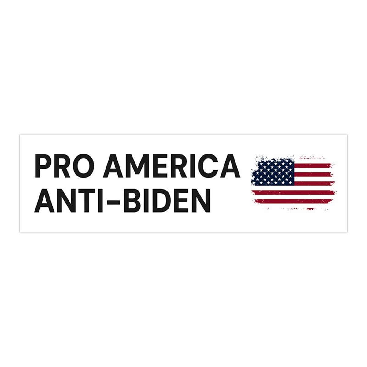 Anti-Biden Political Bumper Sticker