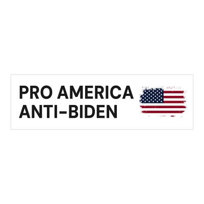Anti-Biden Political Bumper Sticker