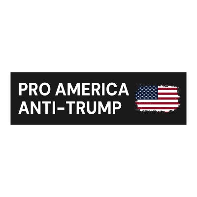 Anti-Trump Political Bumper Sticker