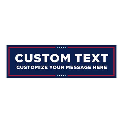 MAGA Custom Trump Bumper Sticker