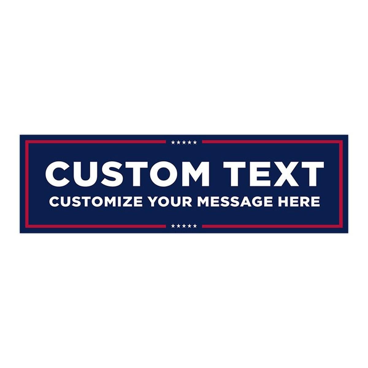 MAGA Custom Trump Bumper Sticker