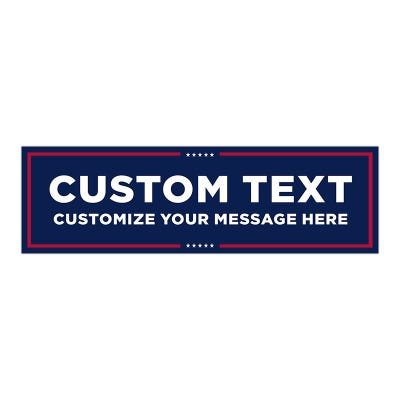 MAGA Custom Trump Bumper Sticker