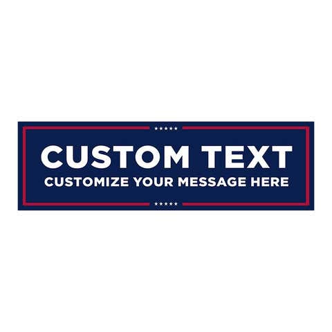 MAGA Custom Trump Bumper Sticker