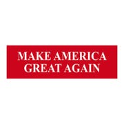 3" x 10" Make American Great Again Bumper Sticker
