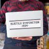 Electile Dysfunction Political Bumper Sticker on a laptop