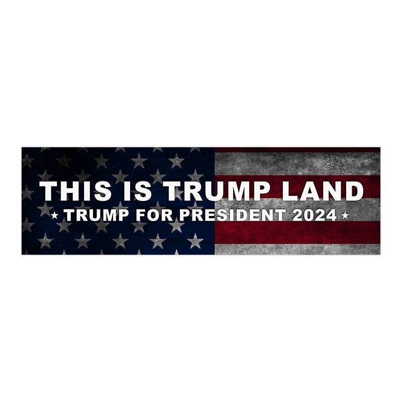 This is Trump Land Bumper Sticker