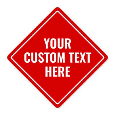Delivery Entrance Aluminum Sign | 12" x 12"