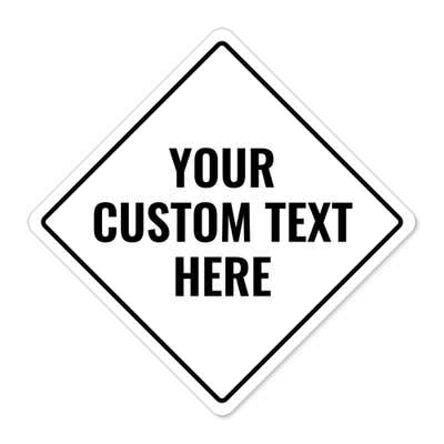 Delivery Entrance Aluminum Sign | 12" x 12"